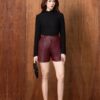 QUẦN SHORT DA ĐỎ